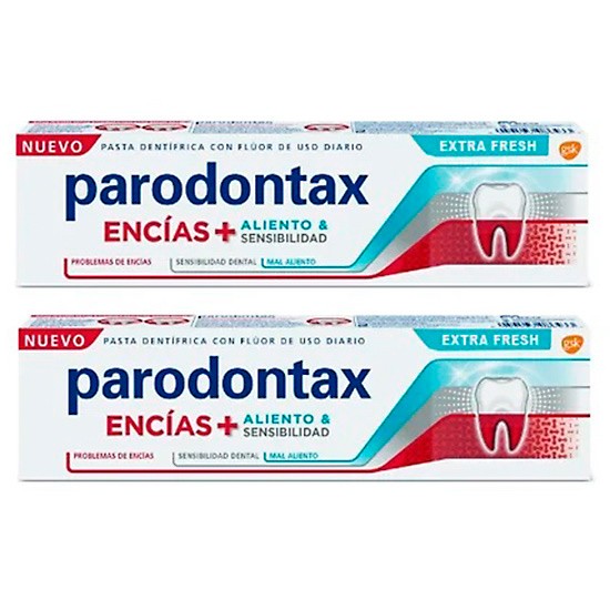 Parodontax encías aliento sensible 2x75ml