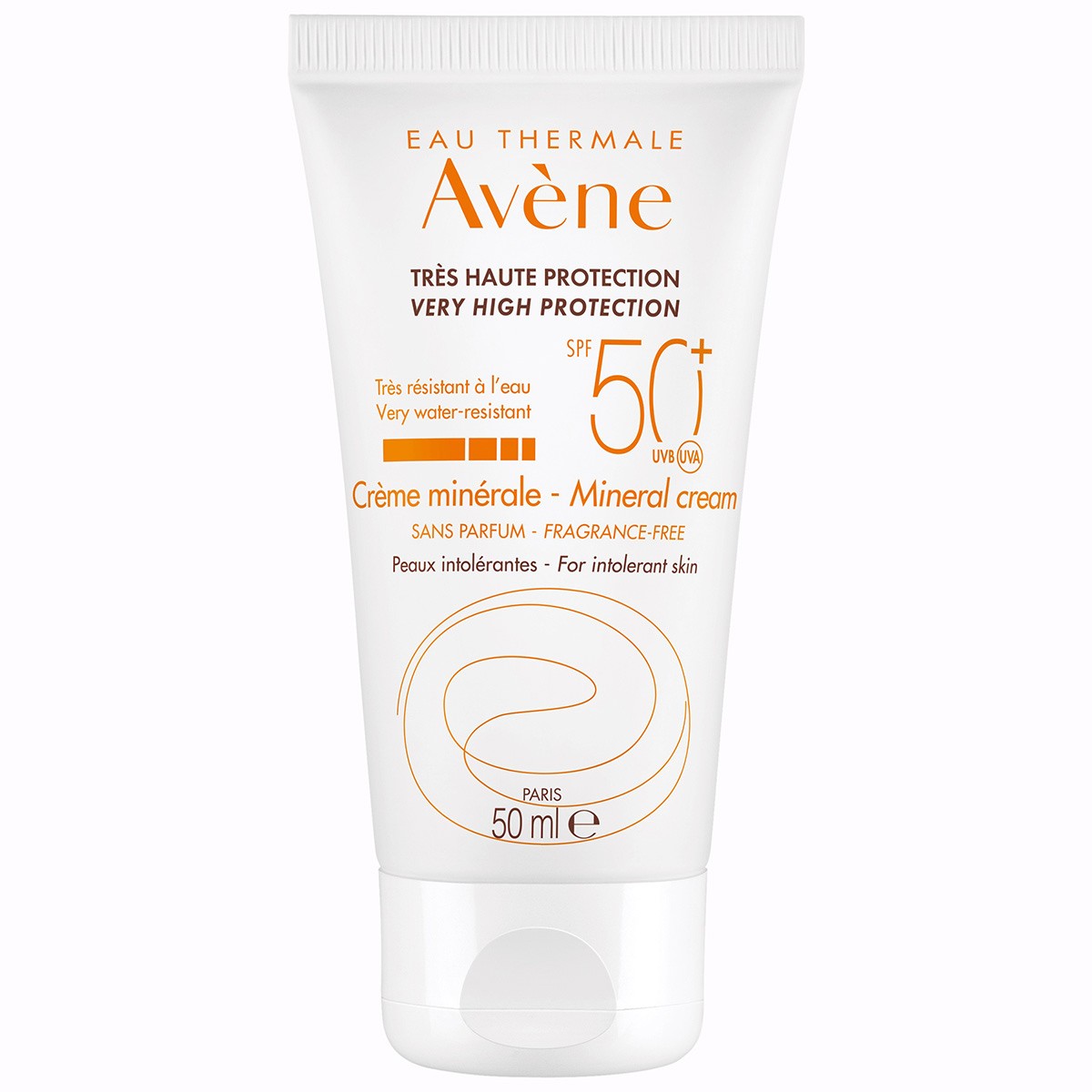 Avene solar SPF-50+ pantalla física 50ml