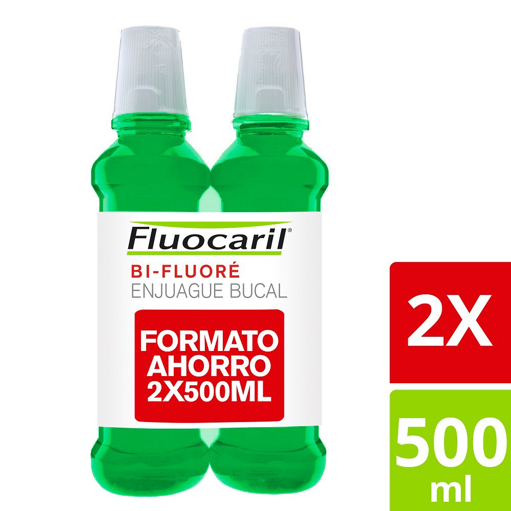 Fluocaril colutorio 2x500 ml