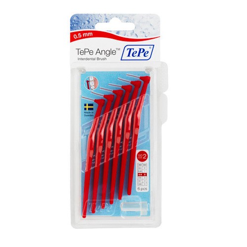 TEPE ANGLE 0,5 MM ROJO 6 UDS