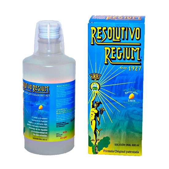 Resolutivo regium solución oral 600ml