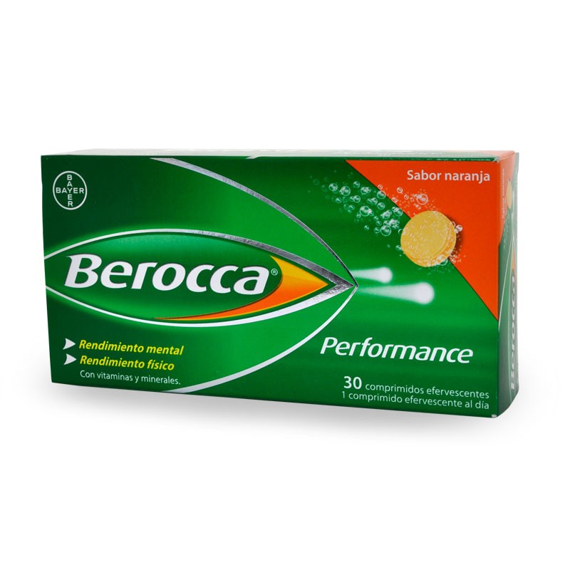 BEROCCA PERFORMANCE 30 COMP EFER NARANJA