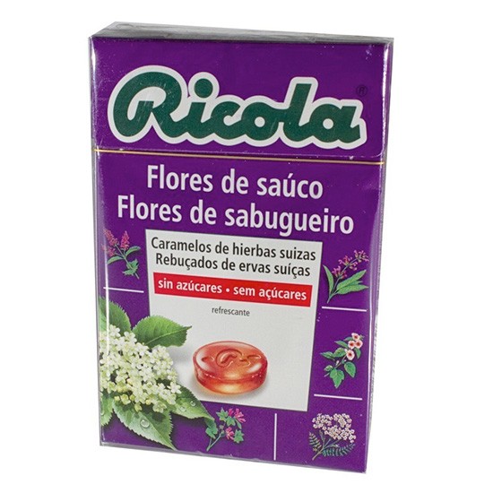 RICOLA CARAMELOS FLOR SAUCO S/A 50 G.