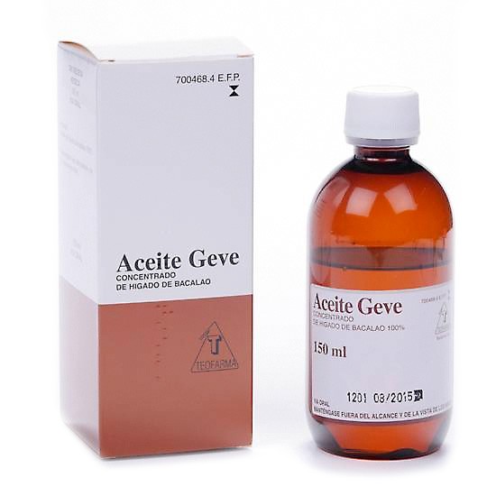 Geve Neo aceite higado bacalao 150ml