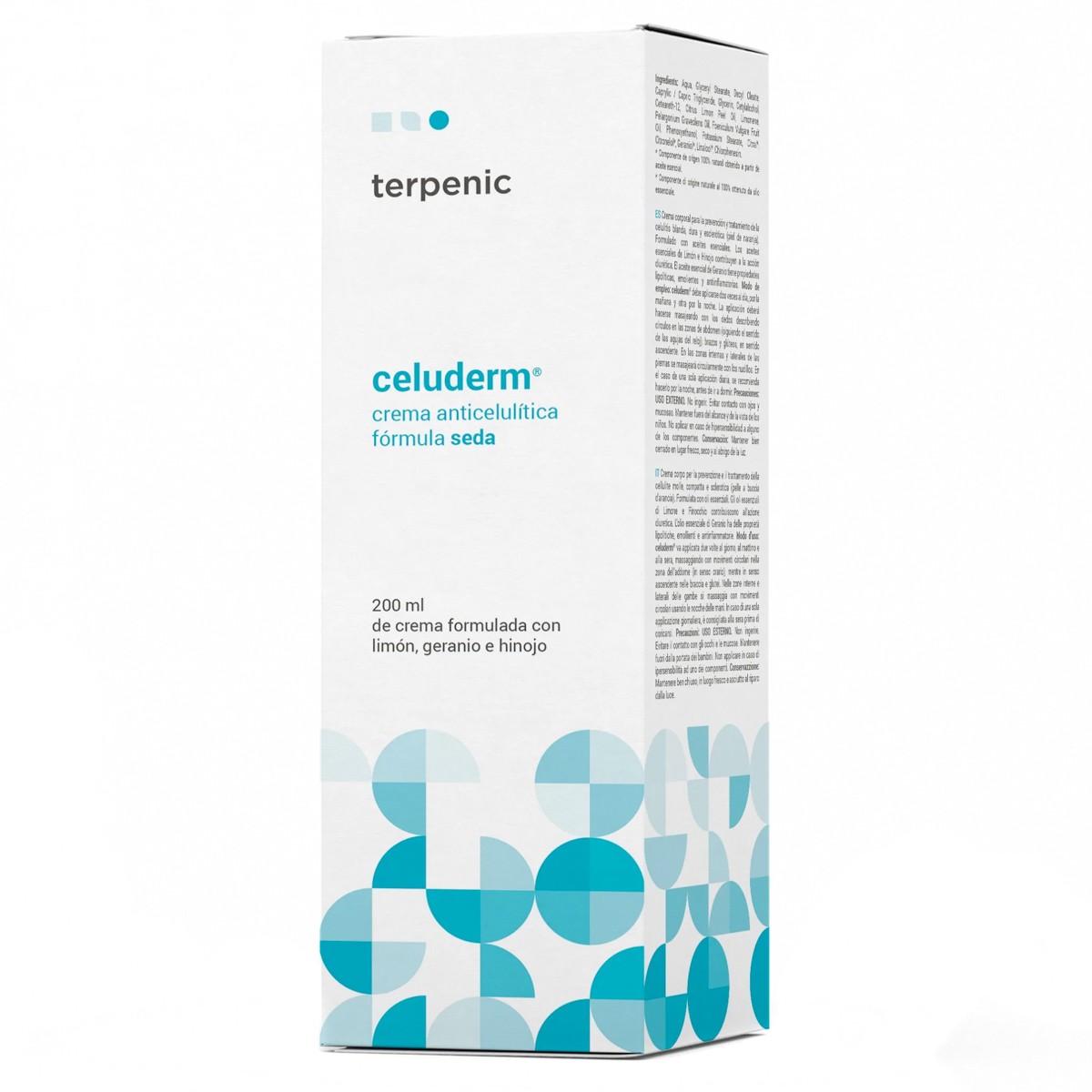 Terpenic Celuderm crema anticelulítica 200 ml