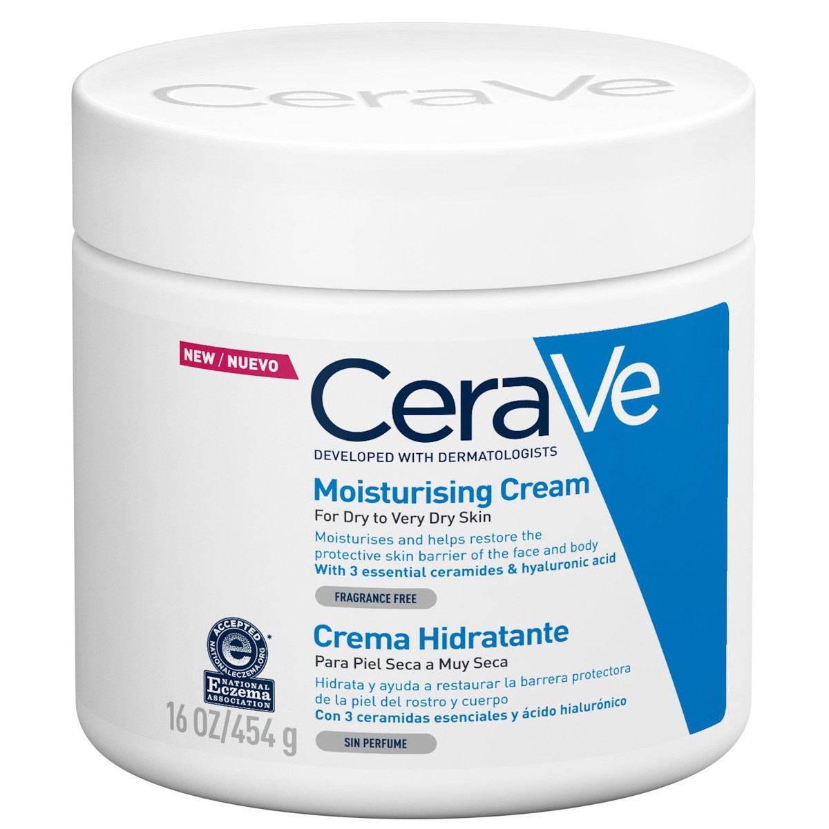 Cerave crema hidratante familiar 454 gr