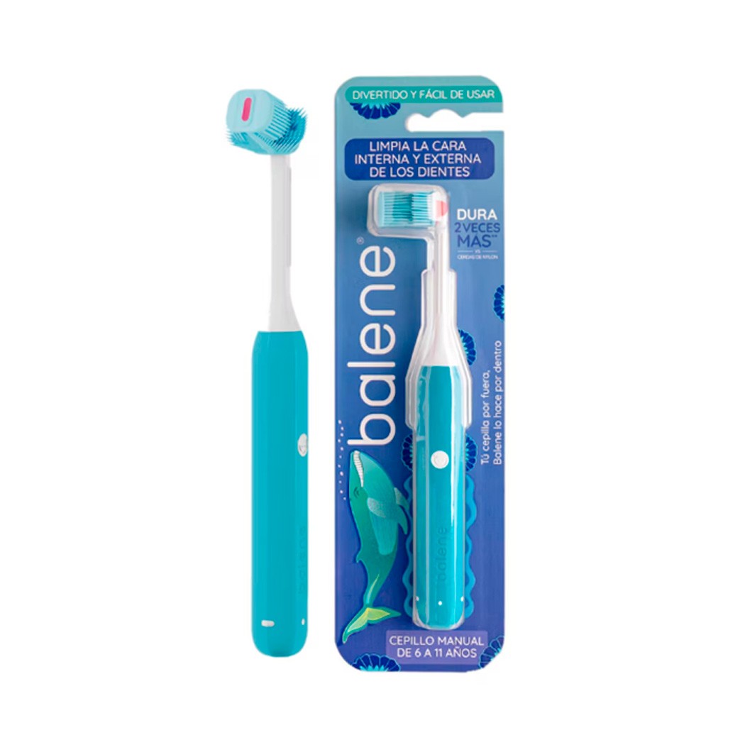 Balene Kids cepillo dental azul