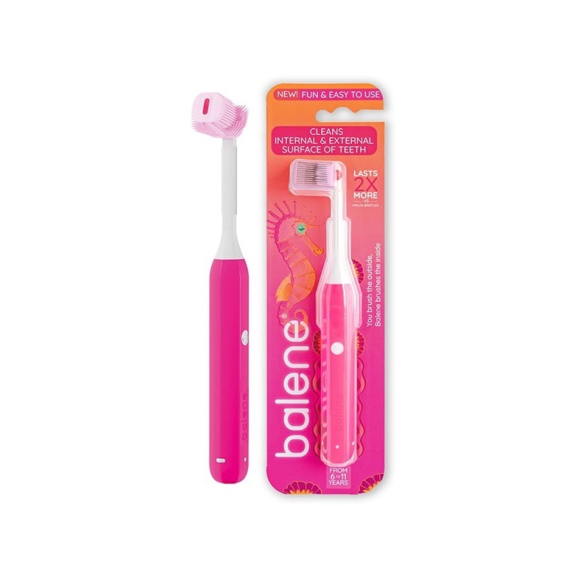 Balene Kids cepillo dental fucsia